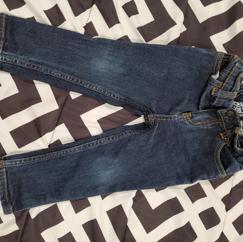 Boys Dark Blue Denim Jeans